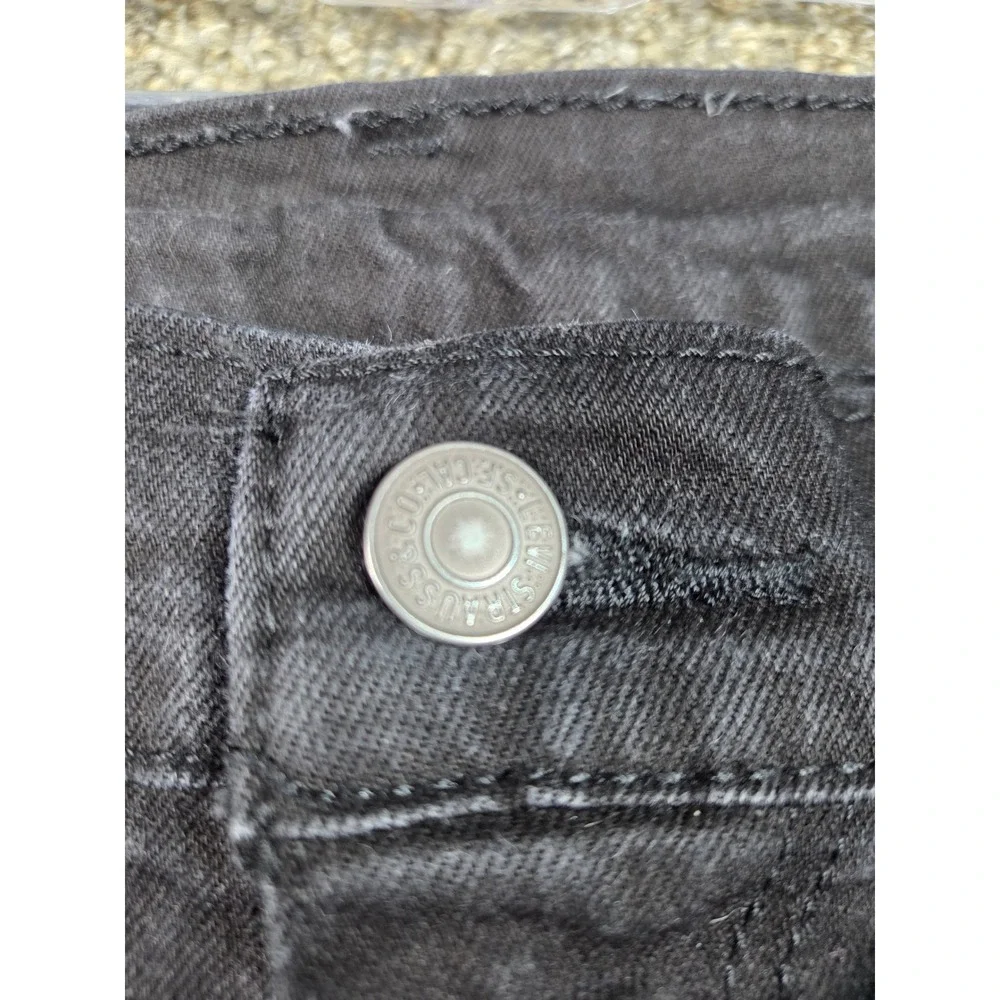 Levi's 541 Athletic Taper Jeans‎ Mens 42x30 Black Denim Western Street Workwear